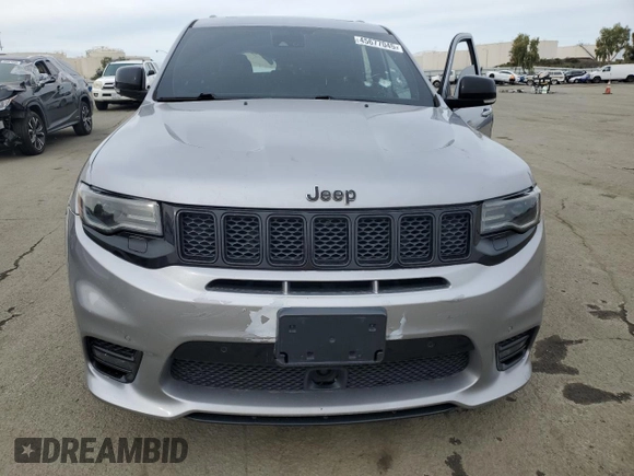 2017 Jeep Grand Cherokee SRT with VIN 1C4RJFDJ8HC663059, listed as a Copart auction lot 45677045 with 88,914 mi miles and Salvage Title. Bid and sale history available at carsss.com. Image 5.