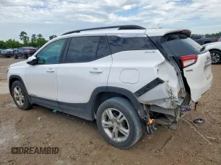 2022 GMC Terrain SLE with VIN 3GKALMEVXNL108812, listed as a Copart auction lot 59714845 with 69,212 mi miles and Salvage title. Bid and sale history available at DreamBid. Image 2.
