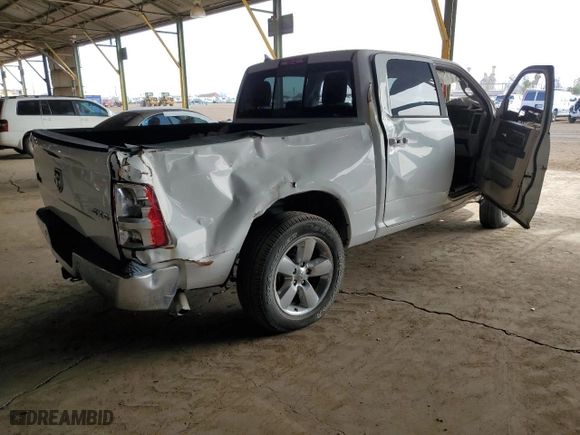 2018 Ram 1500 Big Horn with VIN 1C6RR7LG8JS104473, listed as a Copart auction lot 51190665 with 24,336 mi miles and Clean Title. Bid and sale history available at carsss.com. Image 3.