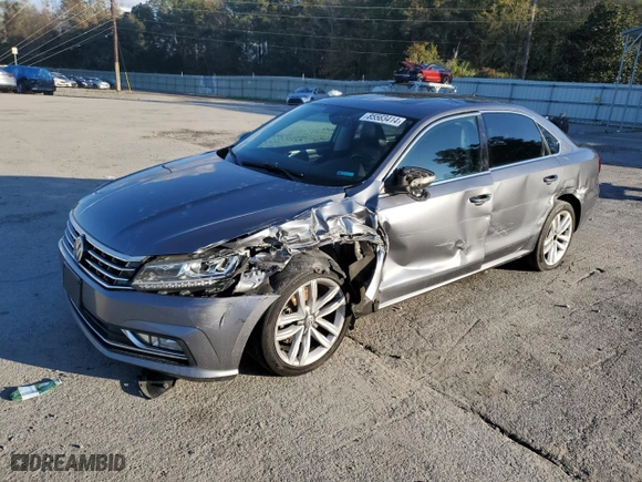 2016 Volkswagen Passat 1.8T SEL with VIN 1VWCT7A39GC063254, listed as a Copart auction lot 85563414 with 244,086 mi miles and Salvage Title. Bid and sale history available at carsss.com. Image 1.
