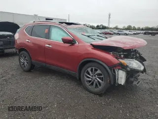 2016 Nissan Rogue SV z VIN 5N1AT2MV5GC842527, wystawiony jako Copart lot #51506105 z przebiegiem 98 047 mil mil oraz Szkoda całkowita • Salvage title. Historia ofert i sprzedaży dostępna na DreamBid. Obrazek 4.