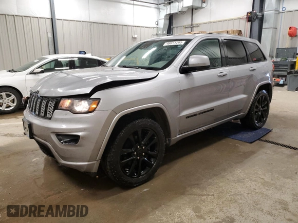 2020 Jeep Grand Cherokee Altitude z VIN 1C4RJFAG1LC374784, wystawiony jako Copart lot #48811295 z przebiegiem 185 345 mil mil oraz Szkoda całkowita • Salvage title. Historia ofert i sprzedaży dostępna na DreamBid. Obrazek 1.