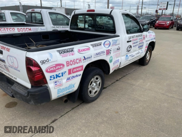 2008 Toyota Tacoma with VIN 5TENX22N38Z590874, listed as a IAAI auction lot 41853807 with 1 mi miles. Bid and sale history available at carsss.com. Image 4.