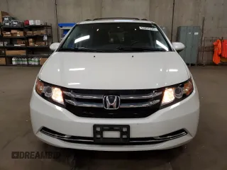 2016 Honda Odyssey EX-L with VIN 5FNRL5H67GB090747, listed as a Copart auction lot 53957235 with 131,464 mi miles and Salvage Title. Bid and sale history available at DreamBid. Image 5.