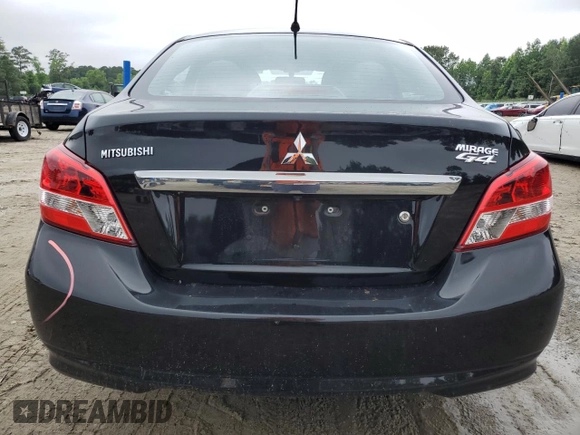 2020 Mitsubishi Mirage ES with VIN ML32F3FJ4LHF06340, listed as a Copart auction lot 60728815 with 52,985 mi miles and Salvage title. Bid and sale history available at DreamBid. Image 6.