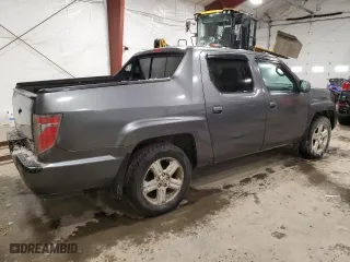 2014 Honda Ridgeline RTL with VIN 5FPYK1F57EB003368, listed as a Copart auction lot 88280455 with 154,446 mi miles and Salvage Title. Bid and sale history available at carsss.com. Image 3.