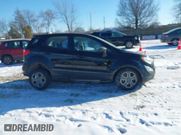 2020 Ford EcoSport S with VIN MAJ6S3FL1LC345277, listed as a IAAI auction lot 41634439 with 76,790 mi miles and . Bid and sale history available at DreamBid. Image 13.