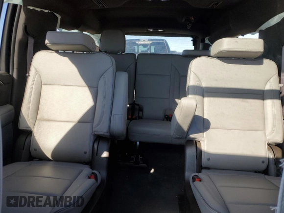 2023 GMC Yukon XL SLT with VIN 1GKS2GKD5PR349418, listed as a Copart auction lot 43635255 with 37,163 mi miles and Salvage Title. Bid and sale history available at DreamBid. Image 10.