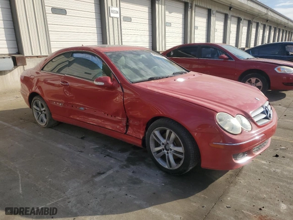 2009 Mercedes-Benz CLK-Class 3.5L with VIN WDBTJ56H69F263333, listed as a Copart auction lot 66395384 with 138,149 mi miles and Salvage Title. Bid and sale history available at carsss.com. Image 4.