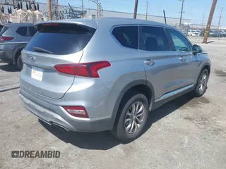 2020 Hyundai Santa Fe SE with VIN 5NMS23AD2LH220153, listed as a IAAI auction lot 42344499 with 28,346 mi miles and . Bid and sale history available at DreamBid. Image 4.