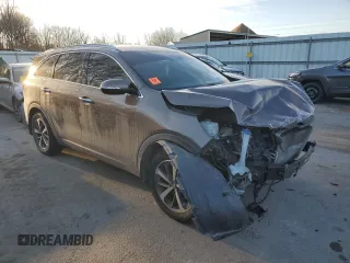 2019 Kia Sorento EX with VIN 5XYPH4A57KG554822, listed as a Copart auction lot 88598805 with 82,380 mi miles and Salvage Title. Bid and sale history available at DreamBid. Image 4.