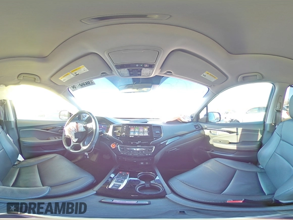 2021 Honda Pilot Touring 8-Passenger with VIN 5FNYF5H94MB039974, listed as a Copart auction lot 82654964 with 54,048 mi miles and Salvage Title. Bid and sale history available at DreamBid. Image 14.