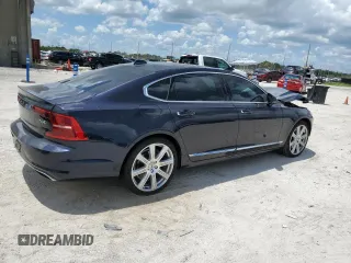 2019 Volvo S90 Inscription with VIN LVYA22ML5KP088626, listed as a Copart auction lot 62844723 with 40,001 mi miles. Bid and sale history available at carsss.com. Image 3.