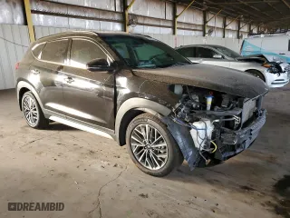 2019 Hyundai Tucson Night with VIN KM8J33AL7KU018170, listed as a Copart auction lot 84425374 with 50,061 mi miles and Salvage Title. Bid and sale history available at carsss.com. Image 4.