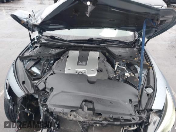 2015 Infiniti Q50 Premium with VIN JN1BV7AR4FM393974, listed as a IAAI auction lot 41874345 with 148,228 mi miles. Bid and sale history available at carsss.com. Image 10.