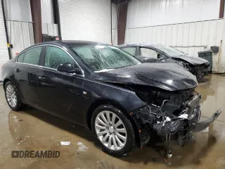 2011 Buick Regal CXL RL6 with VIN W04GU5GC0B1071562, listed as a Copart auction lot 88779825 with 87,559 mi miles and Salvage Title. Bid and sale history available at carsss.com. Image 4.