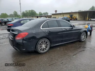 2018 Mercedes-Benz C 63 AMG with VIN 55SWF8GBXJU273169, listed as a Copart auction lot 60124405 with 55,440 mi miles and Salvage title. Bid and sale history available at DreamBid. Image 3.