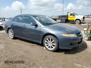 2006 Acura TSX with VIN JH4CL96806C008949, listed as a Copart auction lot 61415395 with 235,249 mi miles and Salvage title. Bid and sale history available at DreamBid. Image 4.
