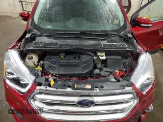 2019 Ford Escape Titanium with VIN 1FMCU9J9XKUA41715, listed as a Copart auction lot 57483725 with 30,644 mi miles and Salvage title. Bid and sale history available at DreamBid. Image 12.