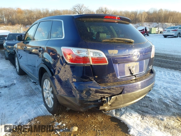 2010 Mazda CX-9 Grand Touring with VIN JM3TB3MA1A0201264, listed as a IAAI auction lot 41142904 with 160,195 mi miles. Bid and sale history available at carsss.com. Image 3.