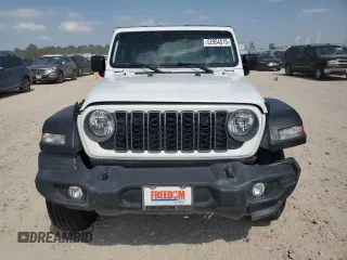 2025 Jeep Wrangler Sport S z VIN 1C4PJXDN6SW511299, wystawiony jako Copart lot #52954515 z przebiegiem 1 679 mil mil oraz Szkoda całkowita • Salvage title. Historia ofert i sprzedaży dostępna na DreamBid. Obrazek 5.