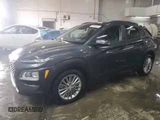 2020 Hyundai Kona SEL Plus with VIN KM8K6CAA7LU547050, listed as a Copart auction lot 45701025 with 48,802 mi miles and Salvage Title. Bid and sale history available at carsss.com. Image 1.