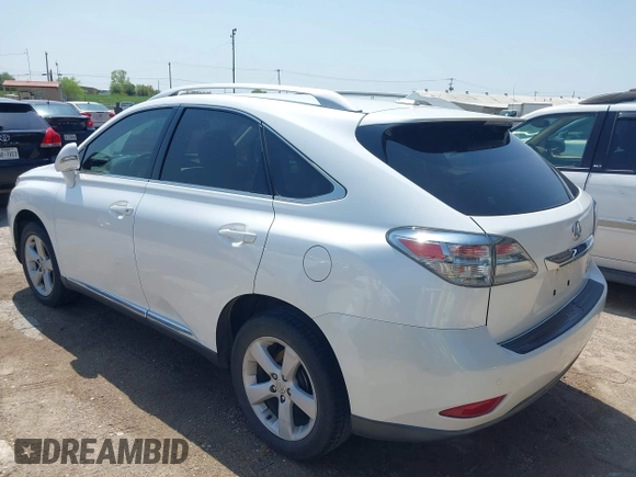 2012 Lexus RX with VIN JTJZK1BA2C2414593, listed as a IAAI auction lot 41929541 with 101,808 mi miles and . Bid and sale history available at carsss.com. Image 3.