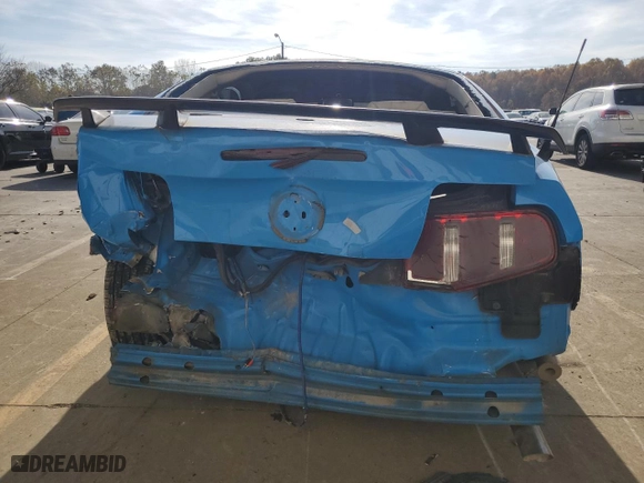 2010 Ford Mustang V6 with VIN 1ZVBP8AN2A5107047, listed as a Copart auction lot 77876634 with 159,803 mi miles and Salvage Title. Bid and sale history available at carsss.com. Image 6.