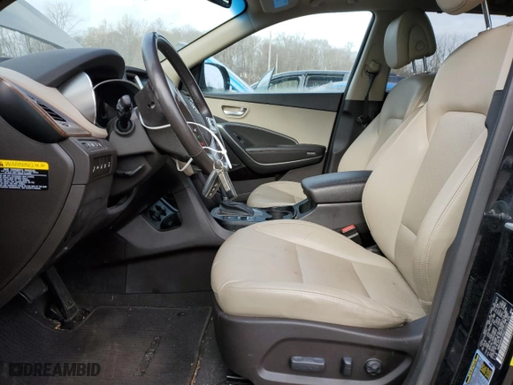 2017 Hyundai Santa Fe Limited Ultimate with VIN KM8SRDHFXHU212225, listed as a Copart auction lot 49301865 with 70,581 mi miles and Clean Title. Bid and sale history available at carsss.com. Image 7.