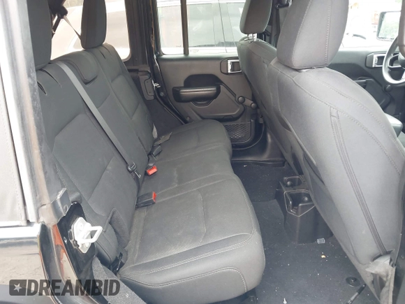 2019 Jeep Wrangler Unlimited Sport S with VIN 1C4HJXDG1KW603345, listed as a IAAI auction lot 42474523 with 90,048 mi miles and . Bid and sale history available at DreamBid. Image 8.