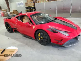 2011 Ferrari 458 Italia z VIN ZFF67NFA2B0180802, wystawiony jako Copart lot #78984894 z przebiegiem 33 420 mil mil oraz Szkody całkowita. Historia ofert i sprzedaży dostępna na DreamBid. Obrazek 4.