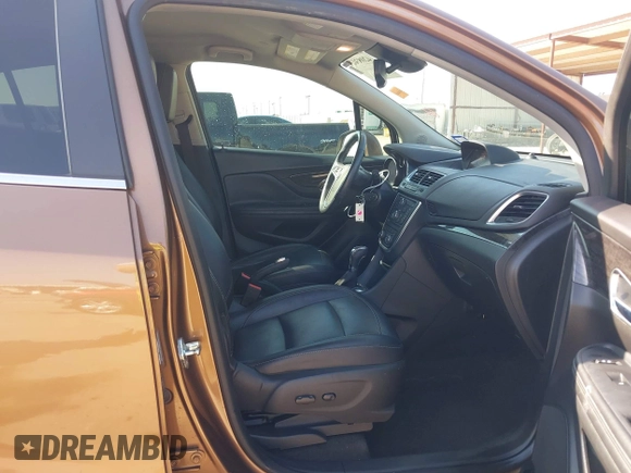 2016 Buick Encore Leather with VIN KL4CJCSB6GB656528, listed as a IAAI auction lot 42083024 with 72,582 mi miles. Bid and sale history available at carsss.com. Image 5.
