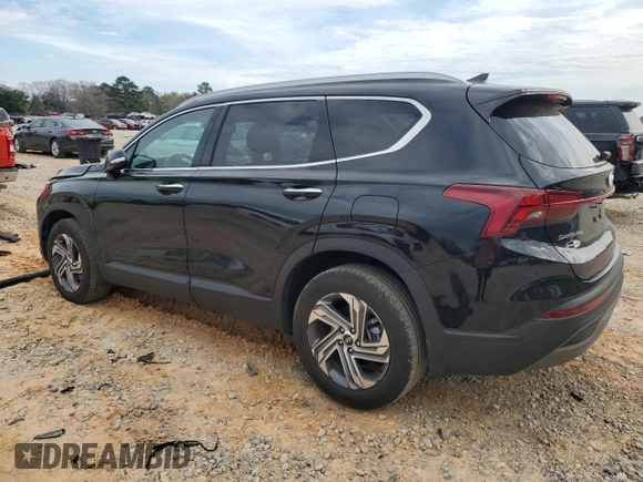2023 Hyundai Santa Fe SEL with VIN 5NMS24AJ3PH610888, listed as a Copart auction lot 47341125 with 25,450 mi miles and Salvage Title. Bid and sale history available at DreamBid. Image 2.