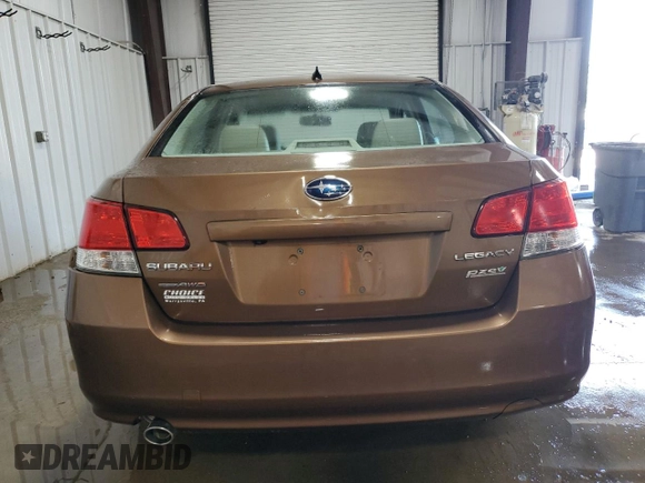 2011 Subaru Legacy Limited Power Moon с VIN 4S3BMBL61B3218054, выставлен на аукционе Copart как лот 60506895 с пробегом 115 006 миль миль и Списание • Salvage title. История ставок и продаж доступна на DreamBid. Изображение 6.