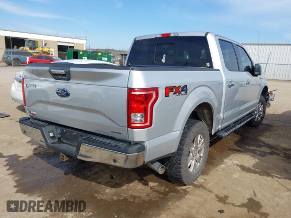 2016 Ford F-150 XLT with VIN 1FTEW1EF1GKF10444, listed as a IAAI auction lot 41773524 with 123,860 mi miles. Bid and sale history available at carsss.com. Image 4.