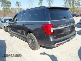 2023 Ford Expedition Max XLT with VIN 1FMJK1J81PEA16290, listed as a IAAI auction lot 41573249 with 56,471 mi miles and . Bid and sale history available at DreamBid. Image 3.