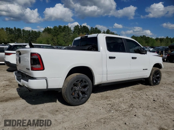 2023 Ram 1500 Limited with VIN 1C6SRFHT5PN532512, listed as a Copart auction lot 55392805 with 48,960 mi miles and Salvage title. Bid and sale history available at DreamBid. Image 3.