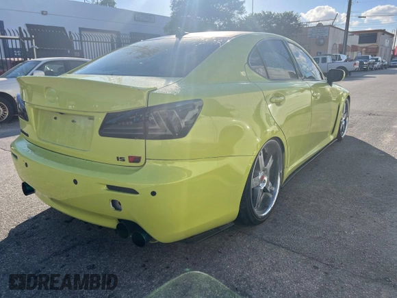 2009 Lexus IS F F z VIN JTHBP262495005886, wystawiony jako Copart lot #41893295 z przebiegiem 150 623 mil mil oraz Szkody całkowita. Historia ofert i sprzedaży dostępna na DreamBid. Obrazek 4.