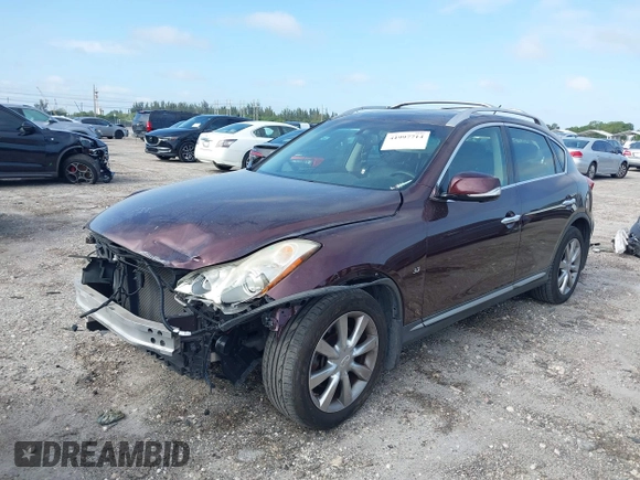 2016 Infiniti QX50 with VIN JN1BJ0RPXGM236196, listed as a IAAI auction lot 41997714 with 133,664 mi miles. Bid and sale history available at carsss.com. Image 18.