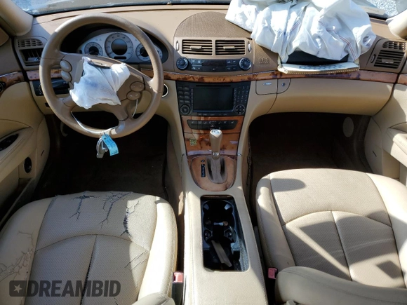 2008 Mercedes-Benz E 350 Luxury z VIN WDBUF56X68B340642, wystawiony jako Copart lot #54210275 z przebiegiem Nie podano mil oraz Szkoda całkowita • Salvage title. Historia ofert i sprzedaży dostępna na DreamBid. Obrazek 8.