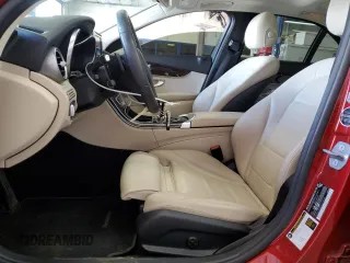 2017 Mercedes-Benz C 300 with VIN 55SWF4KB2HU215695, listed as a Copart auction lot 51107705 with 75,377 mi miles and Salvage Title. Bid and sale history available at carsss.com. Image 7.