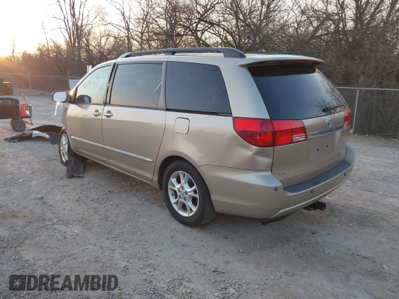 2004 Toyota Sienna XLE with VIN 5TDZA22CX4S192411, listed as a IAAI auction lot 41786871 with 245,165 mi miles and . Bid and sale history available at DreamBid. Image 3.