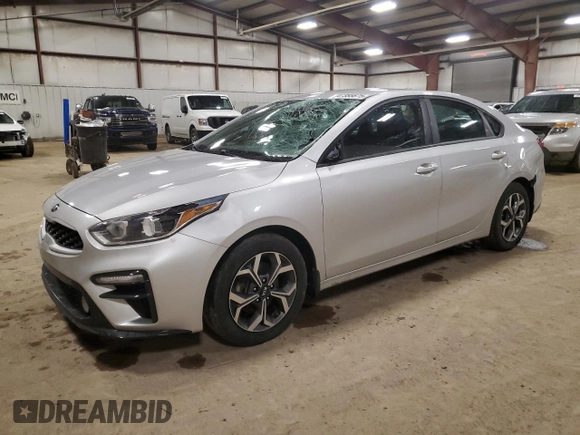 2020 Kia Forte LXS with VIN 3KPF24AD9LE202733, listed as a Copart auction lot 47355875 with 98,988 mi miles and Salvage Title. Bid and sale history available at carsss.com. Image 1.