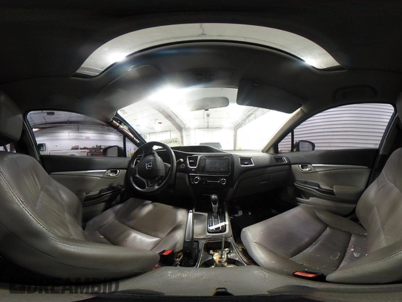 2015 Honda Civic Sedan EX-L with VIN 19XFB2F92FE206149, listed as a IAAI auction lot 41562377 with 153,303 mi miles. Bid and sale history available at carsss.com. Image 21.
