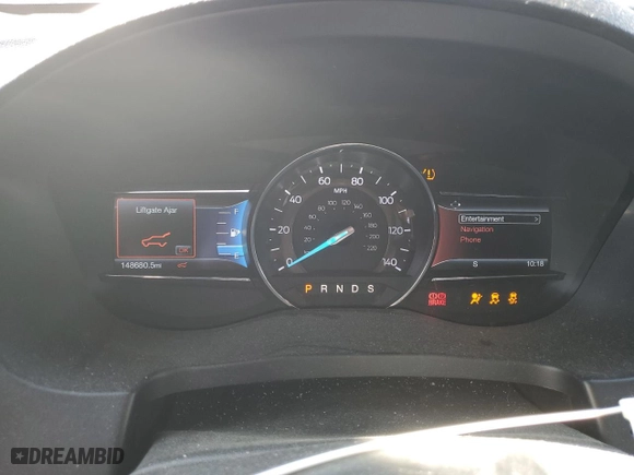 2016 Ford Explorer Sport with VIN 1FM5K8GT0GGB79264, listed as a Copart auction lot 53345945 with 148,680 mi miles and Salvage Title. Bid and sale history available at carsss.com. Image 9.