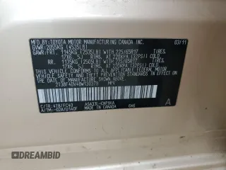 2011 Toyota RAV4 with VIN 2T3BF4DV4BW130379, listed as a Copart auction lot 51657425 with 117,446 mi miles and Salvage Title. Bid and sale history available at DreamBid. Image 15.