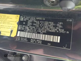 2006 Lexus RX 400h с VIN JTJHW31U960019608, выставлен на аукционе IAAI как лот 42404446 с пробегом 115 801 миль миль и . История ставок и продаж доступна на DreamBid. Изображение 9.