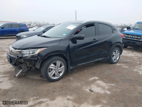 2019 Honda HR-V EX with VIN 3CZRU5H59KM704023, listed as a IAAI auction lot 41504729 with 102,050 mi miles. Bid and sale history available at carsss.com. Image 18.