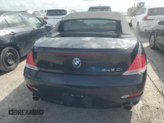2004 BMW 6 Series 645Ci with VIN WBAEK73474B321001, listed as a Copart auction lot 75551344 with 0 mi miles and Non Repairable. Bid and sale history available at carsss.com. Image 6.