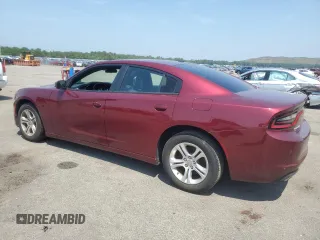2020 Dodge Charger SXT with VIN 2C3CDXBG6LH214144, listed as a Copart auction lot 59891495 with 98,567 mi miles and Salvage title. Bid and sale history available at DreamBid. Image 2.